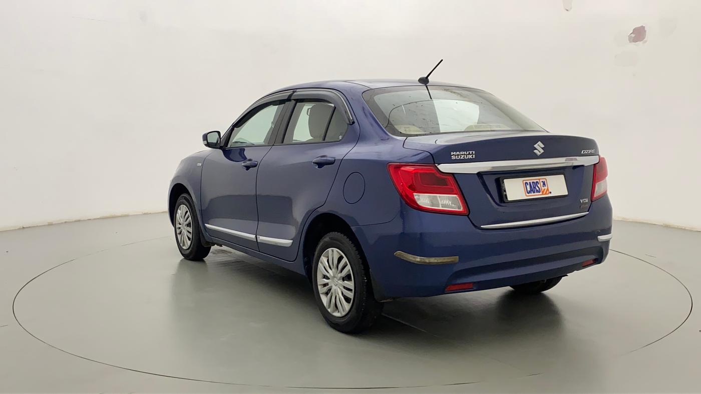 2017 Maruti Dzire VDI AMT, Diesel, Automatic, 43,440 km, Left Back Diagonal