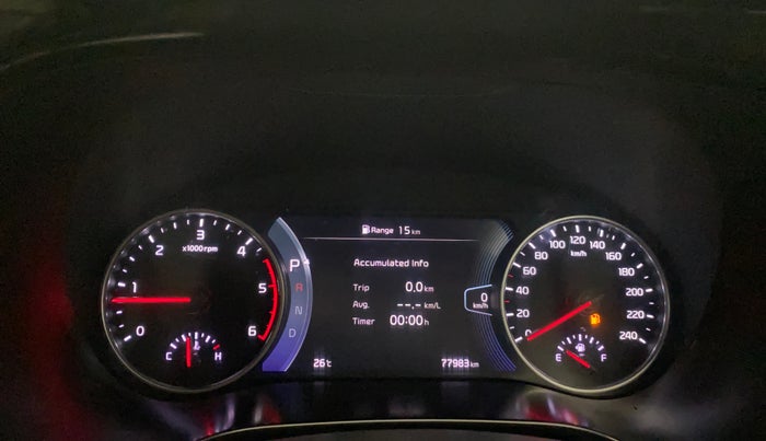 2020 KIA SELTOS HTX PLUS AT1.5 DIESEL, Diesel, Automatic, 77,967 km, Odometer Image