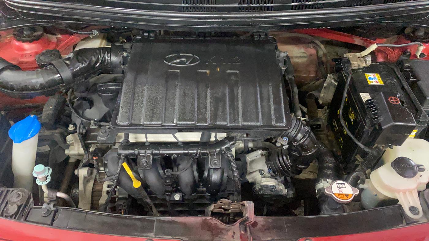 2018 Hyundai Grand i10 SPORTZ 1.2 KAPPA VTVT, Petrol, Manual, 54,907 km, Engine View