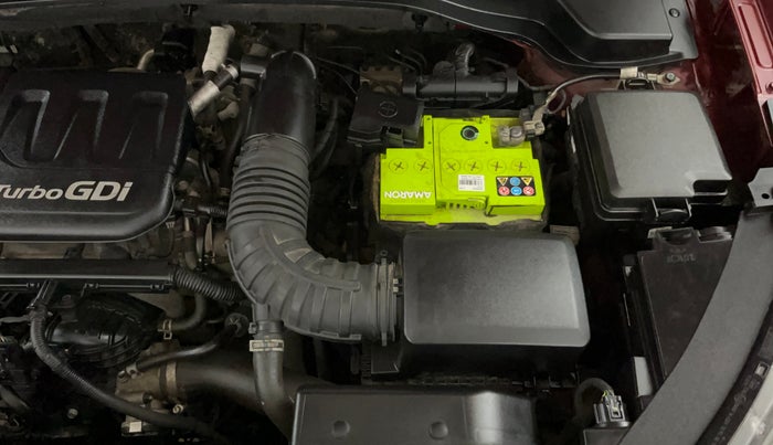 2021 KIA SONET HTX 1.0 IMT, Petrol, Manual, 40,394 km, Engine View - Left