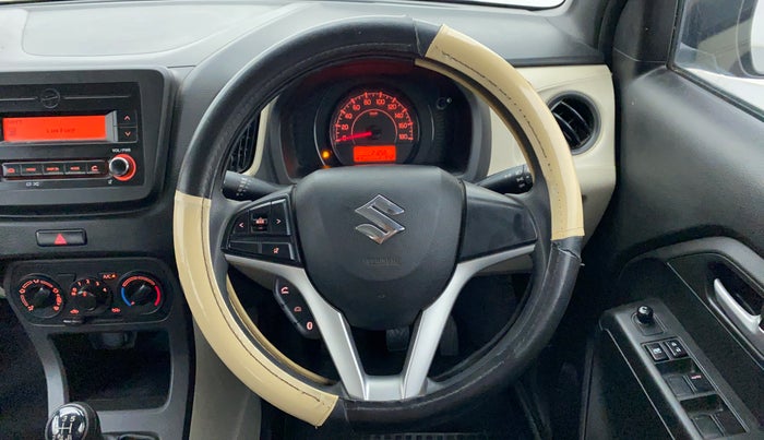 2020 Maruti New Wagon-R VXI 1.2L, Petrol, Manual, 21,303 km, Steering Wheel Close Up