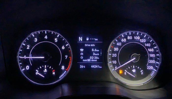 2021 Hyundai VENUE SX 1.0 TURBO IMT DUAL TONE SPORT, Petrol, Manual, 44,233 km, Odometer Image