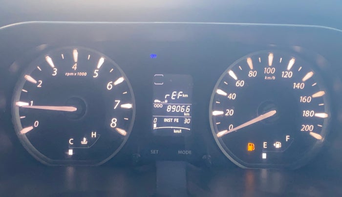 2015 Tata Zest XT PETROL, Petrol, Manual, 89,020 km, Odometer Image