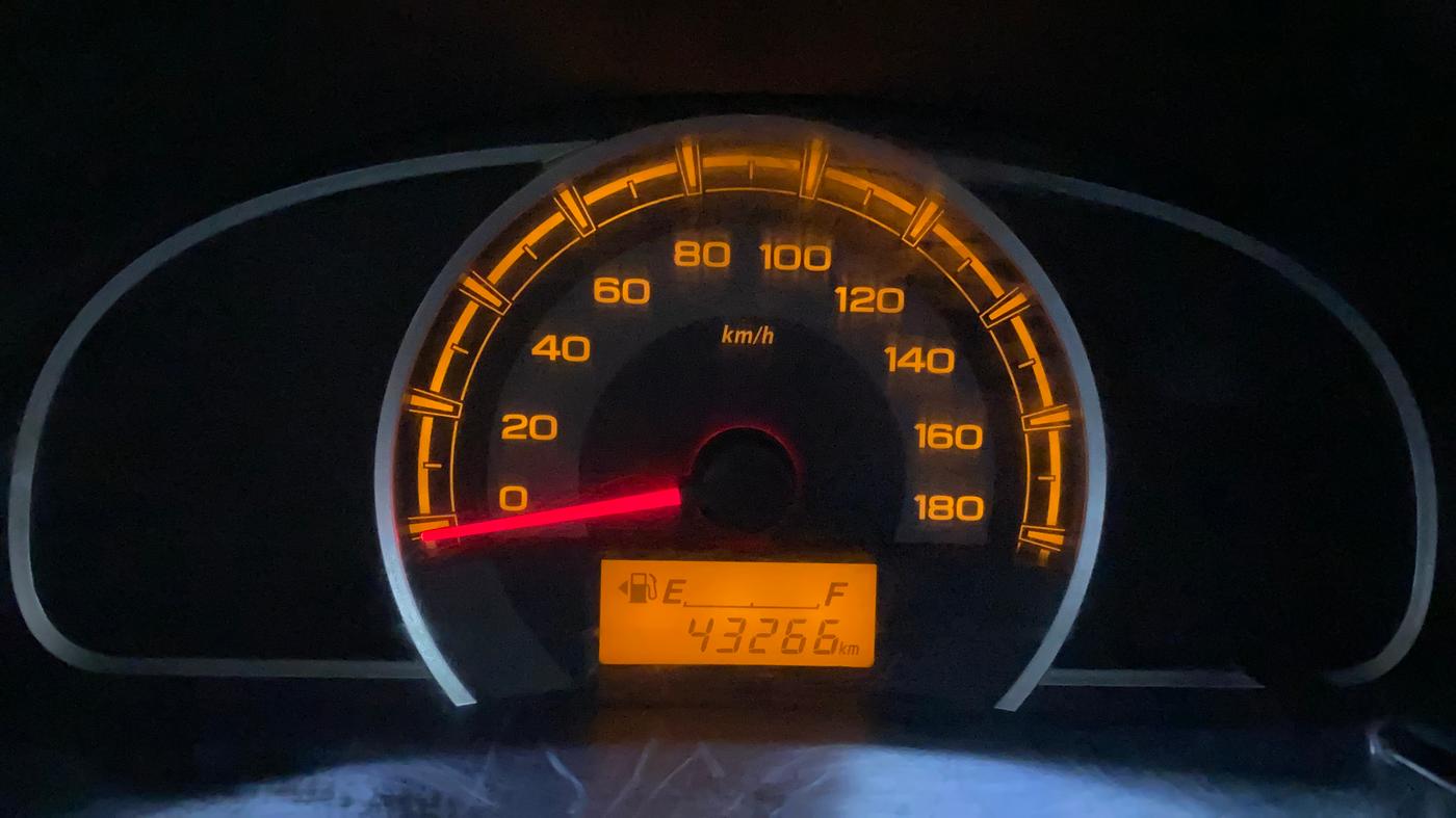 2018 Maruti Alto 800 LXI, Petrol, Manual, 43,279 km, Odometer Image