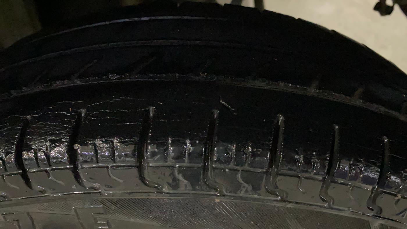 2018 Maruti Alto 800 LXI, Petrol, Manual, 43,279 km, Left Rear Tyre Tread