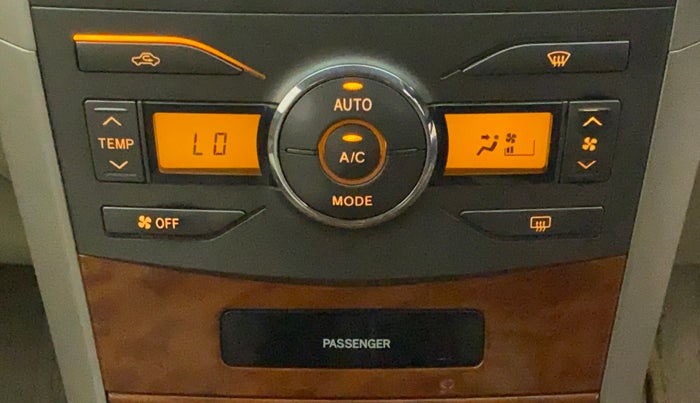 2011 Toyota Corolla Altis G PETROL, Petrol, Manual, 86,841 km, Automatic Climate Control