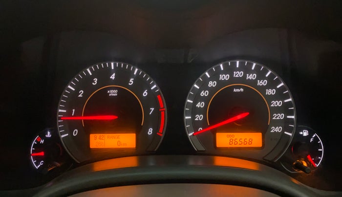 2011 Toyota Corolla Altis G PETROL, Petrol, Manual, 86,841 km, Odometer Image
