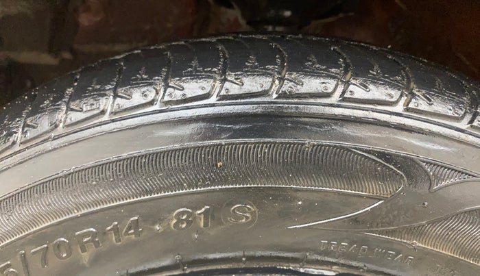 2017 Maruti Celerio ZXI AMT (O), Petrol, Automatic, 55,887 km, Left Front Tyre Tread