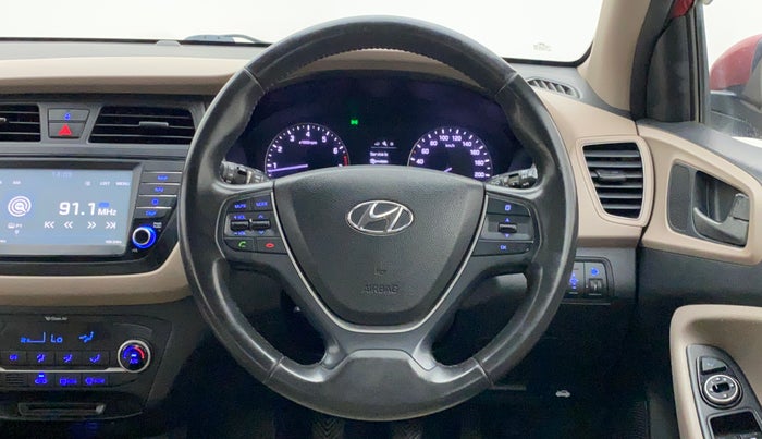 2016 Hyundai Elite i20 ASTA 1.2, Petrol, Manual, 1,18,443 km, Steering Wheel Close Up