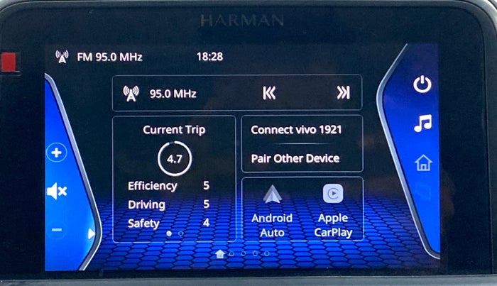 2022 Tata PUNCH ACCOMPLISHED DAZZLE PACK MT, Petrol, Manual, 8,575 km, Touchscreen Infotainment System
