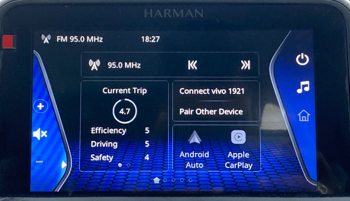 2022 Tata PUNCH ACCOMPLISHED DAZZLE PACK MT, Petrol, Manual, 8,575 km, Infotainment System