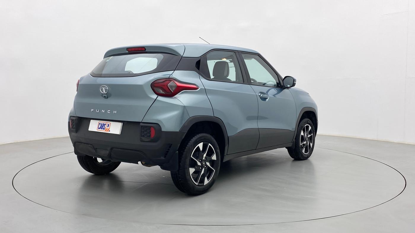 2022 Tata PUNCH ACCOMPLISHED DAZZLE PACK MT, Petrol, Manual, 8,575 km, Right Back Diagonal