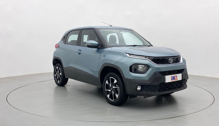 2022 Tata PUNCH ACCOMPLISHED DAZZLE PACK MT, Petrol, Manual, 8,575 km, Right Front Diagonal