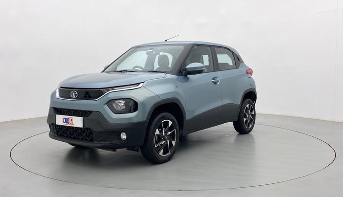 2022 Tata PUNCH ACCOMPLISHED DAZZLE PACK MT, Petrol, Manual, 8,575 km, Left Front Diagonal
