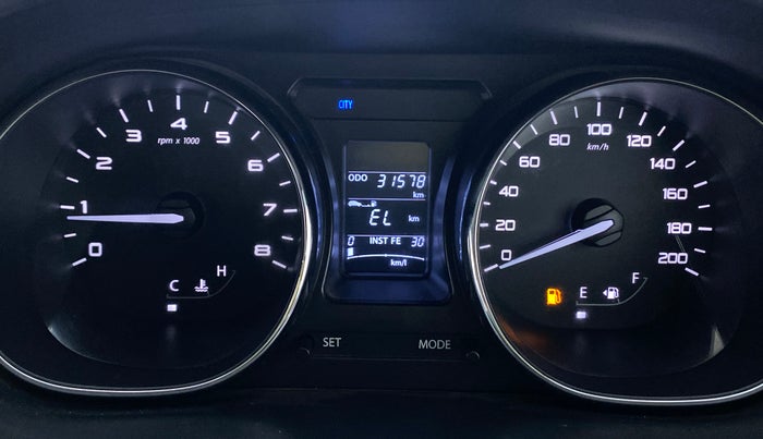 2018 Tata Tiago XZ 1.2 REVOTRON, Petrol, Manual, 31,615 km, Odometer Image