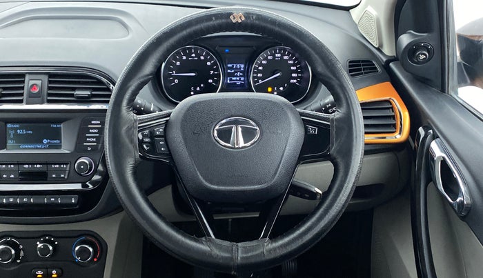 2018 Tata Tiago XZ 1.2 REVOTRON, Petrol, Manual, 31,615 km, Steering Wheel Close Up