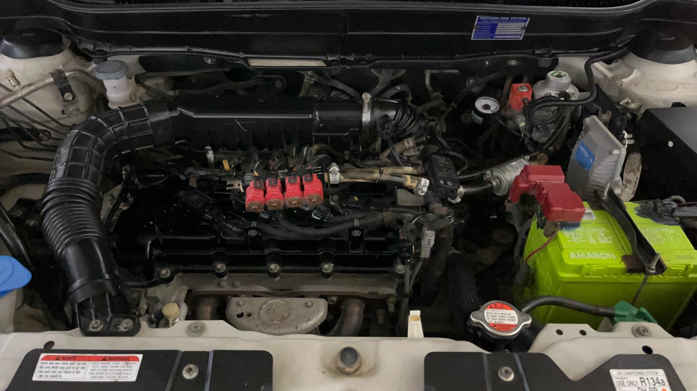 2021 Maruti Vitara Brezza VXI, CNG, Manual, 72,325 km, Engine View