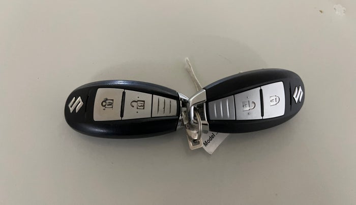 2021 Maruti Vitara Brezza VXI, CNG, Manual, 72,262 km, Key Close Up