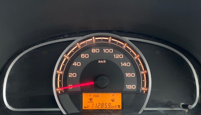 2013 Maruti Alto 800 LXI CNG, CNG, Manual, 1,12,975 km, Odometer Image