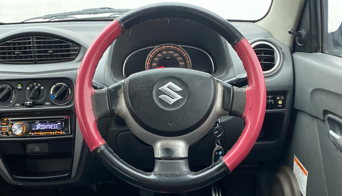 2013 Maruti Alto 800 LXI CNG, CNG, Manual, 1,12,975 km, Steering Wheel Close Up