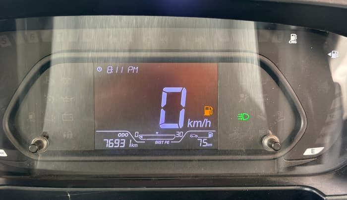 2023 Tata PUNCH ACCOMPLISHED DAZZLE SUNROOF CNG MT, CNG, Manual, 76,917 km, Odometer Image