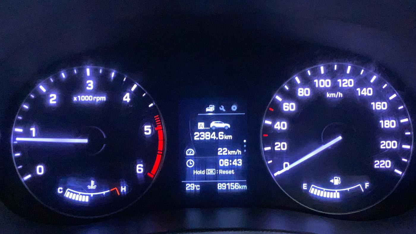 2016 Hyundai Creta SX (O) 1.6 DIESEL, Diesel, Manual, 89,244 km, Odometer Image