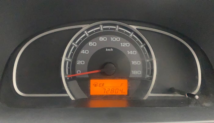 2016 Maruti Alto 800 VXI, Petrol, Manual, 72,804 km, Odometer Image