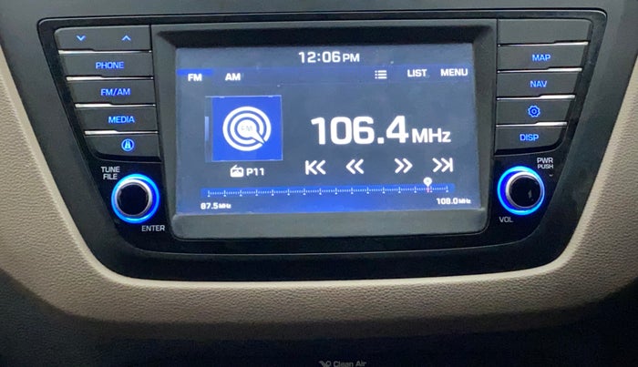 2017 Hyundai Elite i20 ASTA 1.2, Petrol, Manual, 48,232 km, Infotainment System