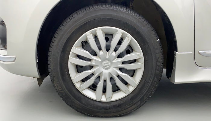 2017 Maruti Dzire VXI AMT, Petrol, Automatic, 35,401 km, Left Front Wheel