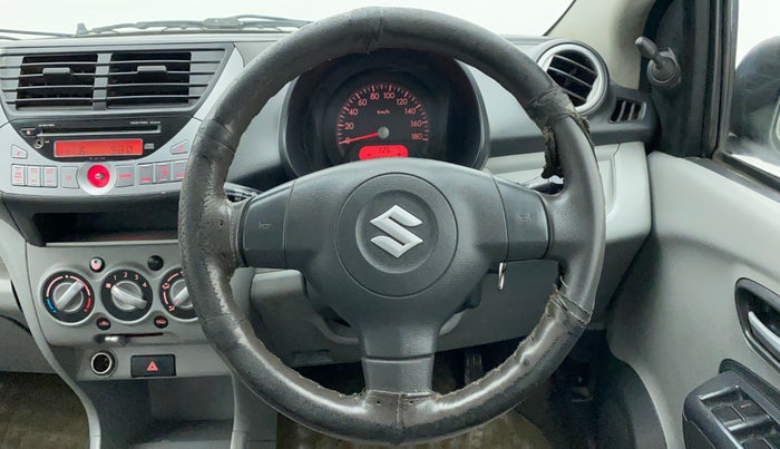 2011 Maruti A Star VXI, Petrol, Manual, 79,392 km, Steering Wheel Close Up