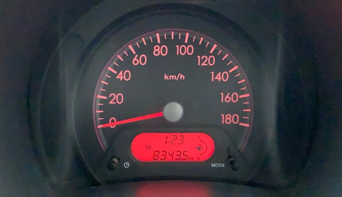 2011 Maruti A Star VXI, Petrol, Manual, 79,392 km, Odometer Image