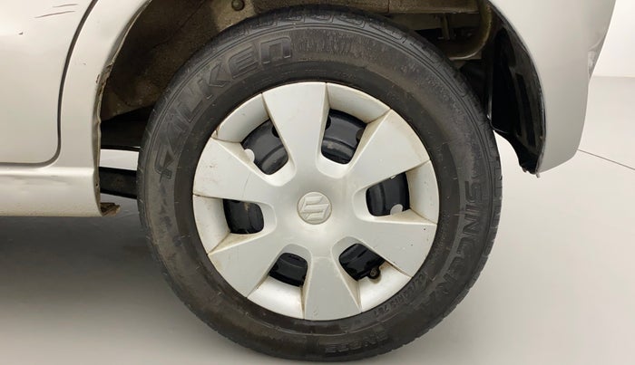 2011 Maruti A Star VXI, Petrol, Manual, 79,392 km, Left Rear Wheel