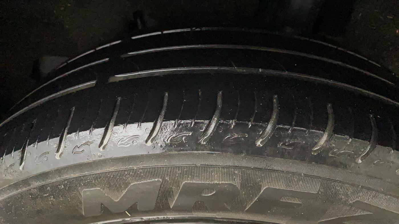 2019 Maruti Baleno DELTA PETROL 1.2, Petrol, Manual, 66,791 km, Left Rear Tyre Tread