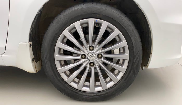 2018 Maruti Ciaz ALPHA 1.4 PETROL, Petrol, Manual, 45,811 km, Right Front Wheel