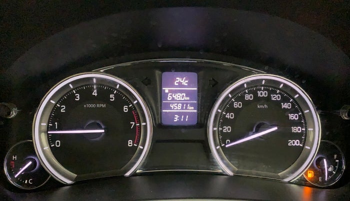 2018 Maruti Ciaz ALPHA 1.4 PETROL, Petrol, Manual, 45,811 km, Odometer Image