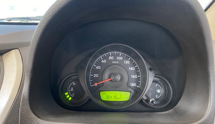 2017 Hyundai Eon ERA +, Petrol, Manual, 78,412 km, Odometer Image