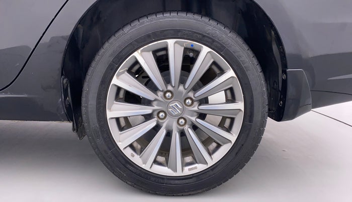 2020 Maruti Ciaz ALPHA 1.5 AT SHVS, Petrol, Automatic, 17,375 km, Left Rear Wheel