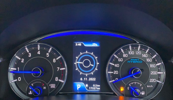 2020 Maruti Ciaz ALPHA 1.5 AT SHVS, Petrol, Automatic, 17,375 km, Odometer Image