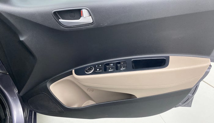 2017 Hyundai Grand i10 SPORTZ 1.2 KAPPA VTVT, Petrol, Manual, 9,253 km, Driver Side Door Panels Controls
