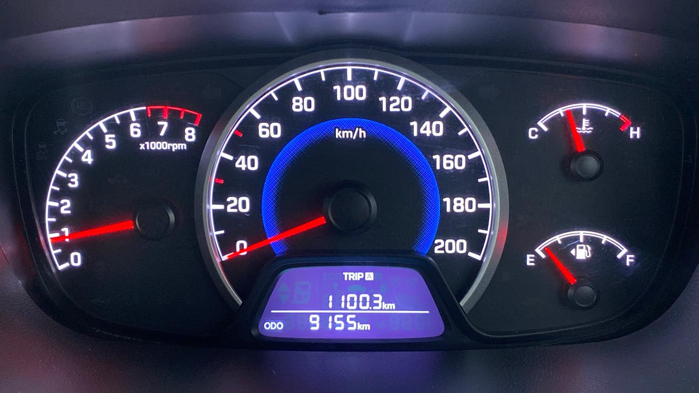 2017 Hyundai Grand i10 SPORTZ 1.2 KAPPA VTVT, Petrol, Manual, 9,253 km, Odometer View