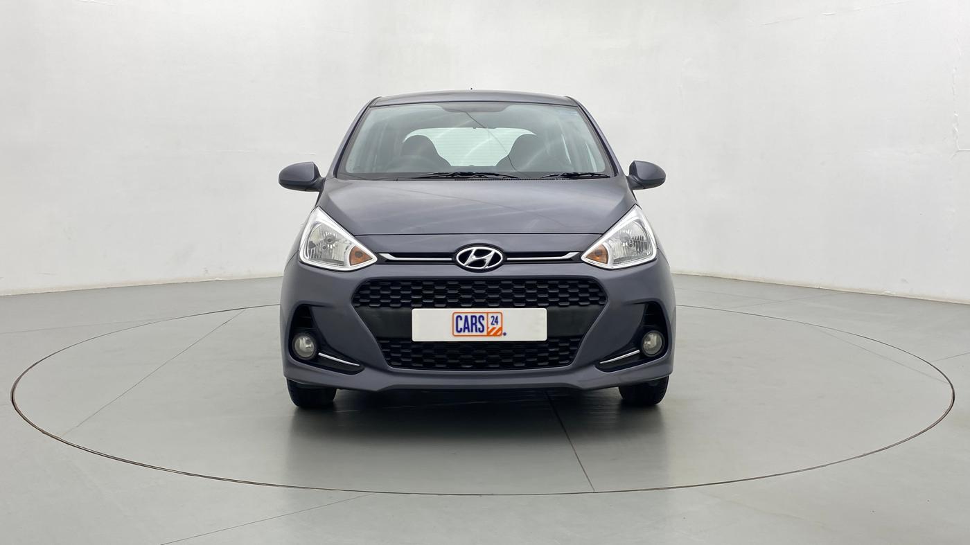 2017 Hyundai Grand i10 SPORTZ 1.2 KAPPA VTVT, Petrol, Manual, 9,253 km, Front View