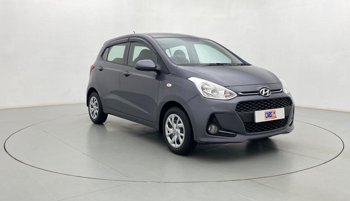 2017 Hyundai Grand i10 SPORTZ 1.2 KAPPA VTVT, Petrol, Manual, 9,253 km, Right Front Diagonal