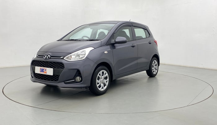 2017 Hyundai Grand i10 SPORTZ 1.2 KAPPA VTVT, Petrol, Manual, 9,253 km, Left Front Diagonal (45- Degree) View