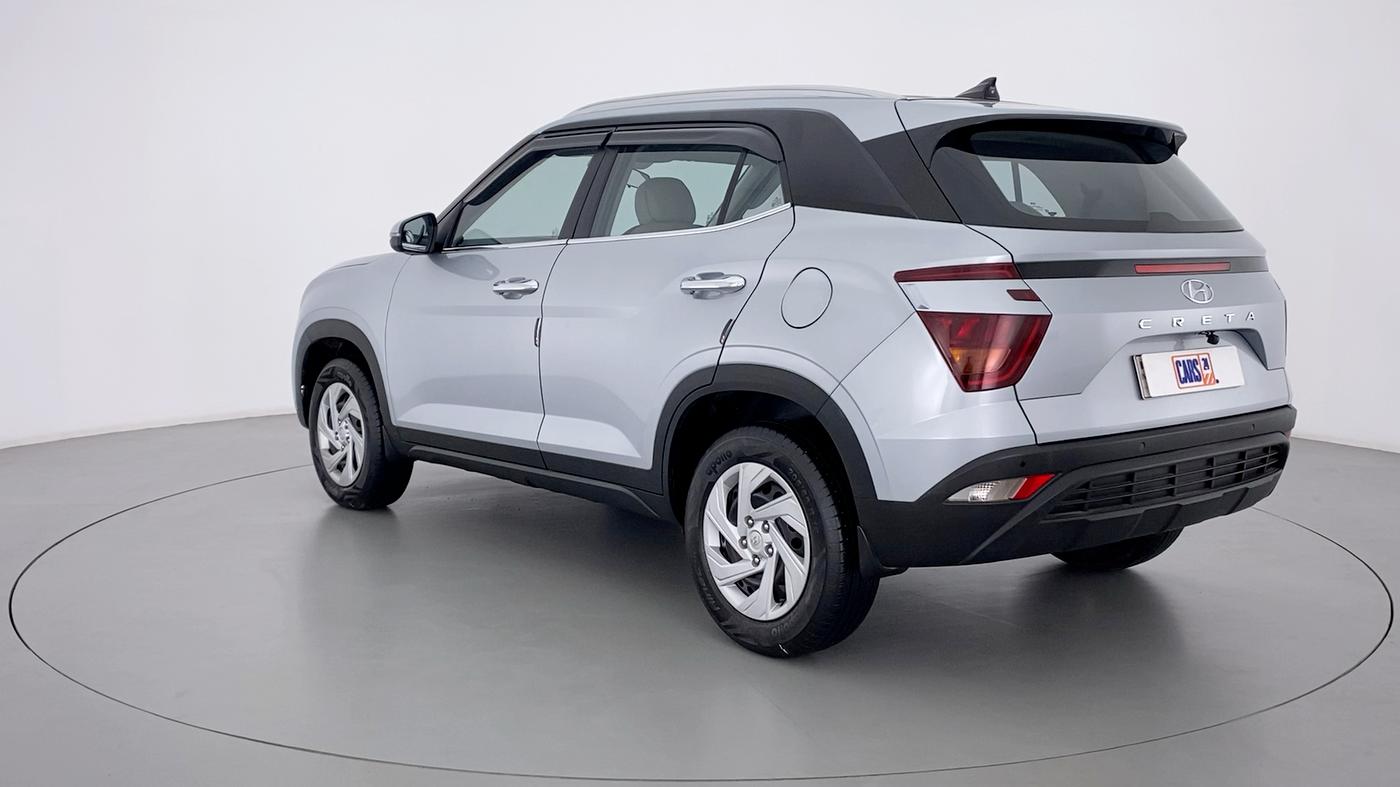 2021 Hyundai Creta E, Diesel, Manual, 12,698 km, Left Back Diagonal
