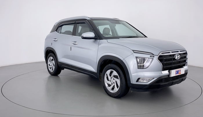 2021 Hyundai Creta E, Diesel, Manual, 12,698 km, Right Front Diagonal