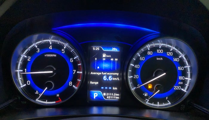 2020 Maruti Baleno ALPHA CVT PETROL 1.2, Petrol, Automatic, 42,101 km, Odometer Image