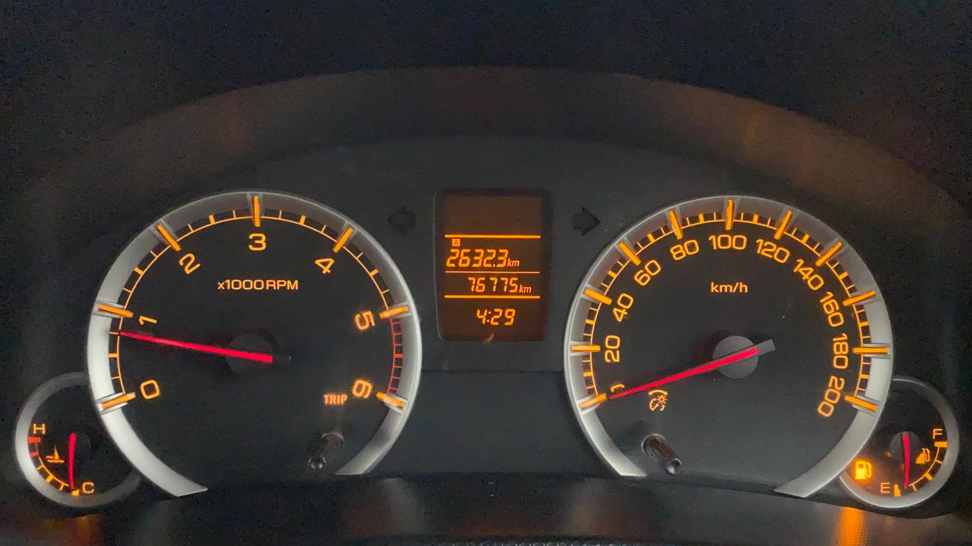 2012 Maruti Swift VDI, Diesel, Manual, 76,775 km, Odometer Image