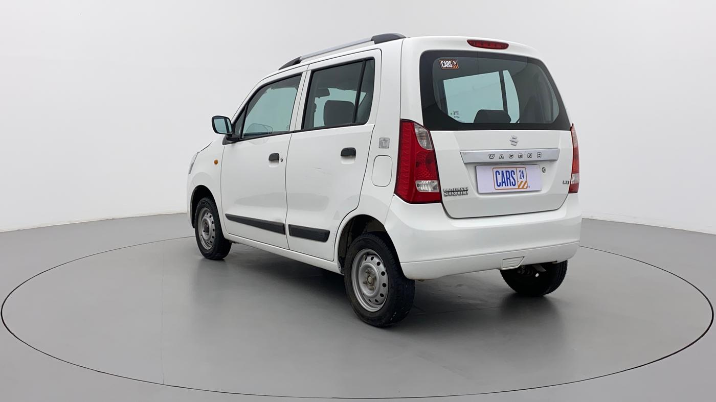 2014 Maruti Wagon R 1.0 LXI CNG, CNG, Manual, 43,986 km, Left Back Diagonal