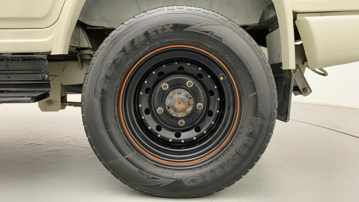 2017 Mahindra Bolero Power+ ZLX Micro Hybrid, Diesel, Manual, 99,835 km, Left Rear Wheel