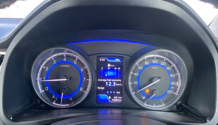 2018 Maruti Baleno ZETA PETROL 1.2, Petrol, Manual, 76,839 km, Odometer Image